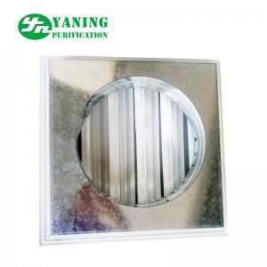 Cheap Return Air Grilles Clean Room Ventilation Architectural Air Shutter With Pipe Connection for sale