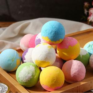 China 6-Pack Bath Bombs Gift Set with Essential Oils and Bath Salts Perfect for Spa Bath Handmade Birthday or Christmas Gifts on sale
