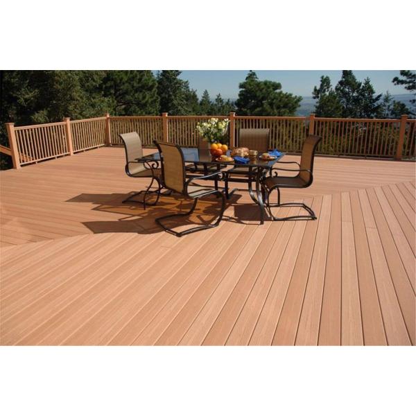 Type Composite Wood Floor 150mm*25mm for Outdoor Flooring Solid Wood Composite Floor