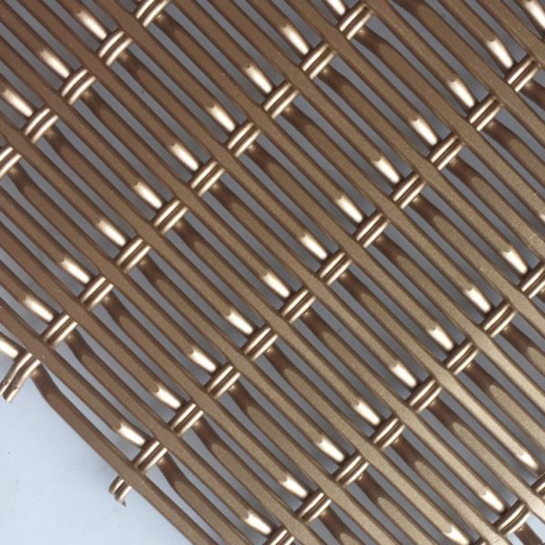 Durable Rust Resistant Architecture Metal Mesh Clips / Frames Installation