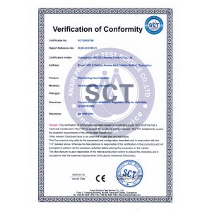 Guangdong Unices Cleaning Product Co., Ltd Certifications