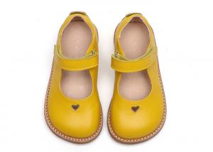 Cheap Size Chart Stylish Kids Shoes Wear-resistant Outsole Real Leather Pretty OEM ODM for sale