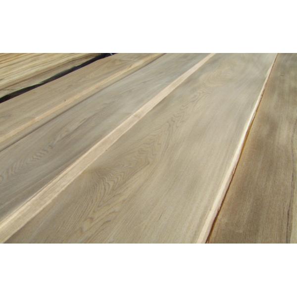 Natural Russia White Ash Wood Veneer Plywood Crown Cut For Furniture