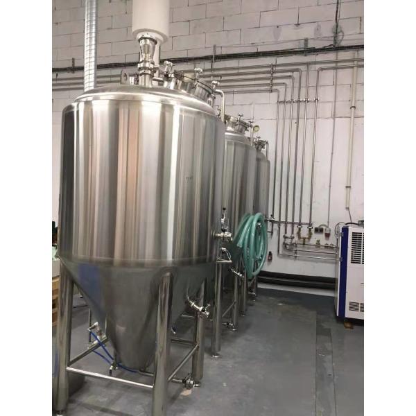 Turn Key Craft Beer Equipment For Small Business SUS304 / SUS316 / Red Copper Material