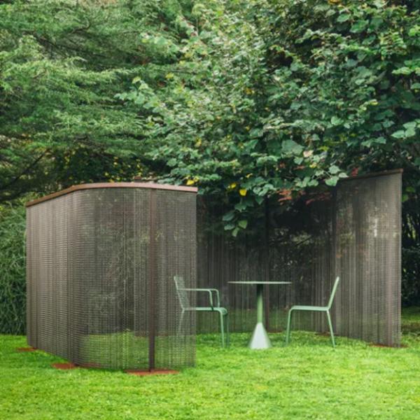 Stylish Rustproof Metal Chain Link Curtains Hanging Installation