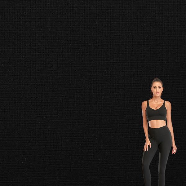 Yoga Summer Clothing T Shirt Fabrics Customized 80% Polyester 20% Spandex Fabric
