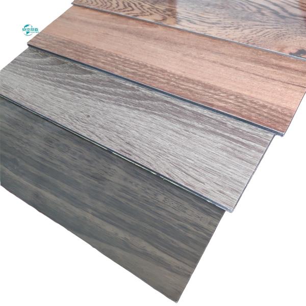 2440mm Fireproof Wooden ACP Wood Aluminum Composite Panel Exterior Wall Cladding