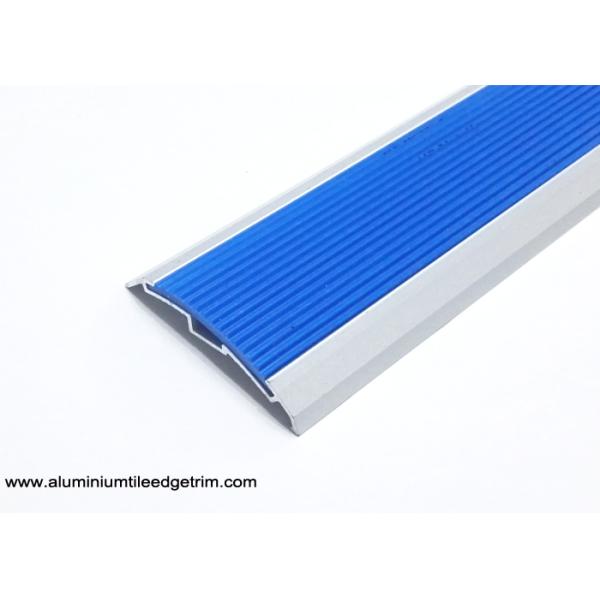Rubber Anti Slip Aluminium Floor Trims Front Door Threshold Self - Adhesive