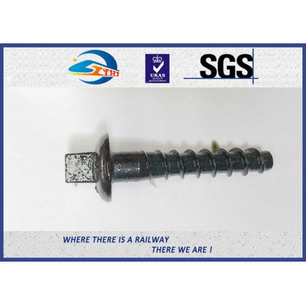 Lag Screw Tirafondos Tipo A0 23x105mm B0 23x125mm Railway Sleeper Screw Spike