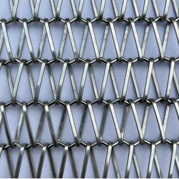 Spiral Knitted Wire Mesh Stainless Steel For Pressure Vessel Components