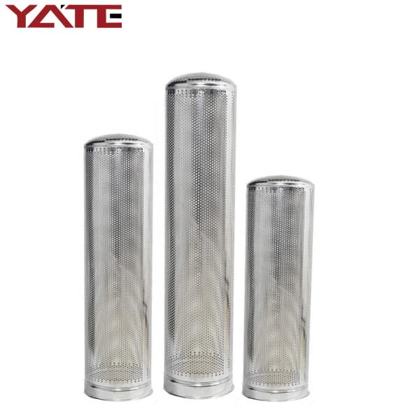 Ss 304 316 Wire Mesh Stainless Steel Basket Filter For Oil Water Filter