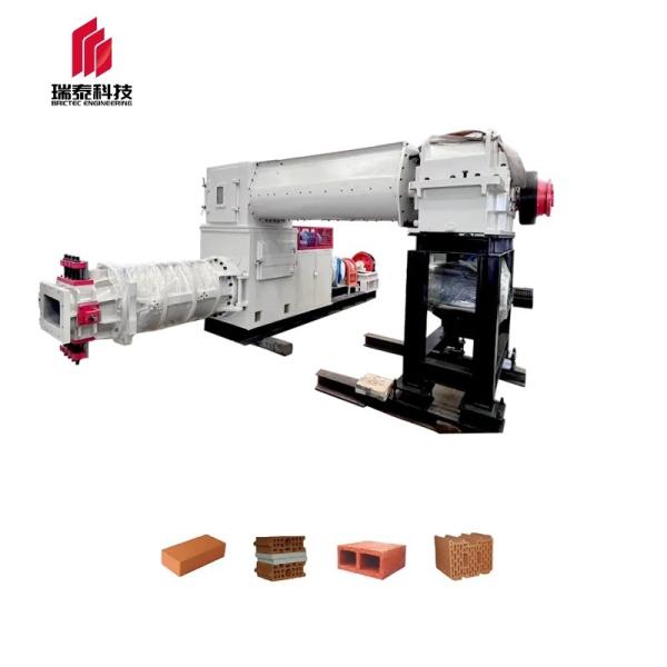 Customizable Vacuum Series Extruder Forming Clay Brick Machine For Solid And Hollow Blocks