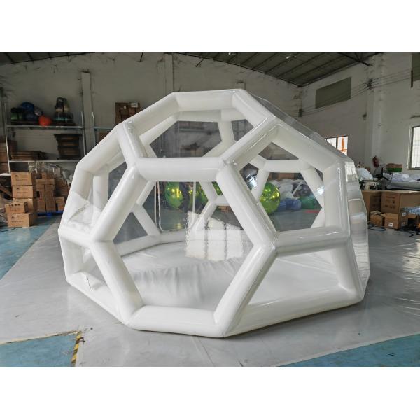 Tarpaulin Inflatable Camping Tent Outdoor Camping Inflatable Tent Holiday House Transparent Leasure Tent