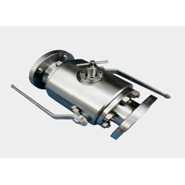 DBB Metal Seated Ball Valves Low Emission Stems Double Piston Effect