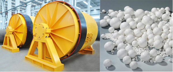 Low Cost Batch Type Ceramic Ball Mill With Alumina Porcelain Liner