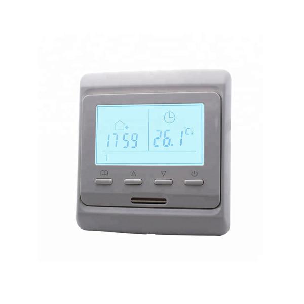 Electric Radiant Heated Floor Thermostat With Keys And LCD Screen High Performance