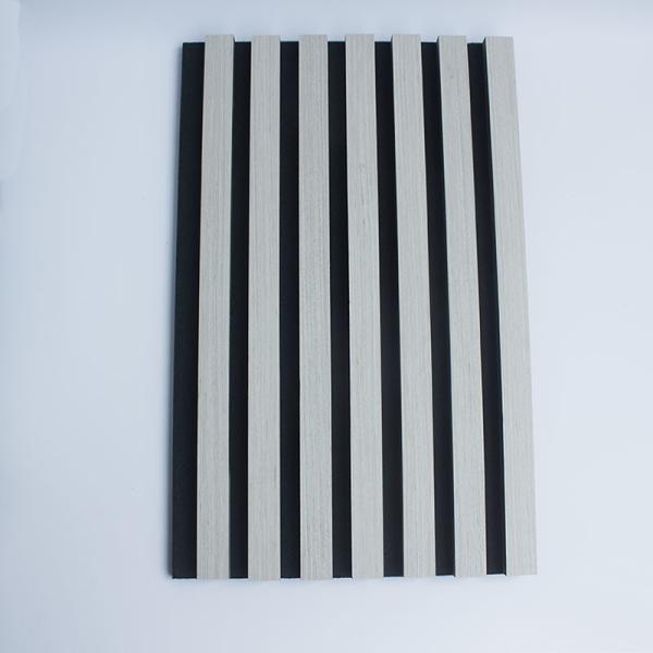 Odorless Nontoxic Wall Slat Wood Acoustic Panel Multipurpose