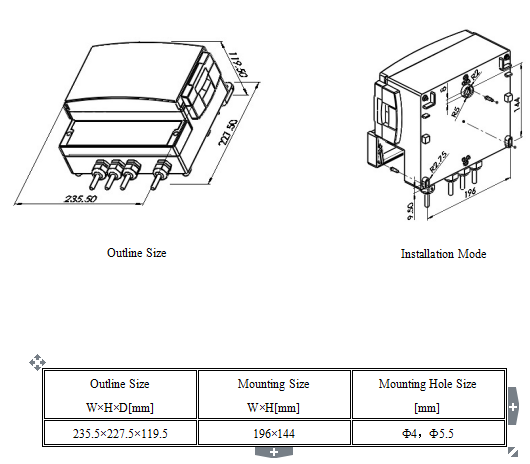 Wall Mounting Belt Weighing Indicator Controller For Conveyor Scale