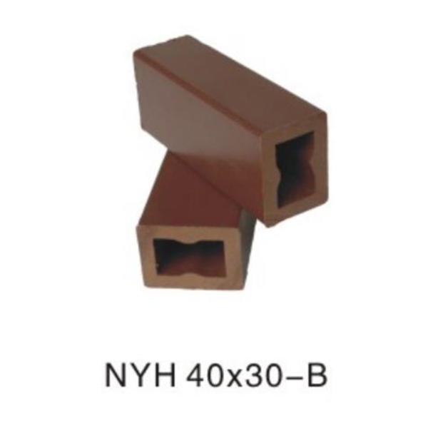 Outdoor 150mm*25mm Wood Plastic Composite/WPC Decking for Decking Materials Resilient