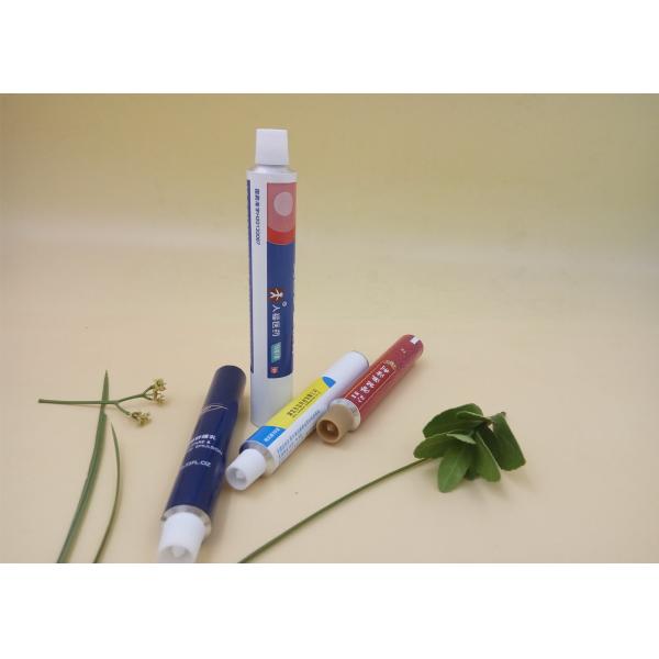 15ml Ointment Packaging Aluminum Squeeze Tubes Membrane Thread Custom Length