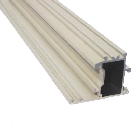 Shock Resistance 6063 White Powder Coating Aluminium Profiles