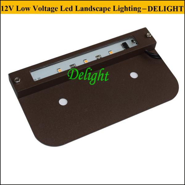 LED 12V Under Deck Rail Light for Masonry Stone Cap Light Low Voltage LED Brick Paver Light and Hardscape Light