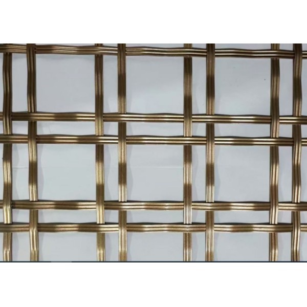 50% Open Area 7kgs/sqm Weight 3.2mm Thickness Decoration Wire Mesh for Interior and Exterior Decoration
