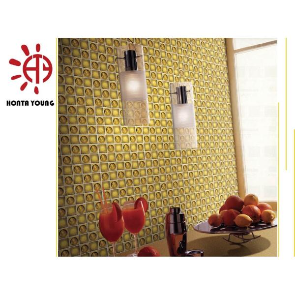 HTY - TC 300 300*300 Best Selling Background Design Mosaic, Glass Art Pattern Mosaic Wall Tile
