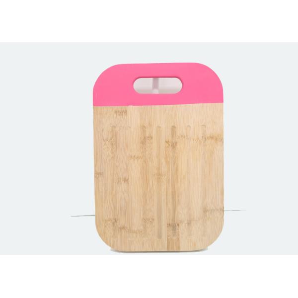 Customized Indoor Bamboo Works Cutting Board , Natural Wood Chopping Board