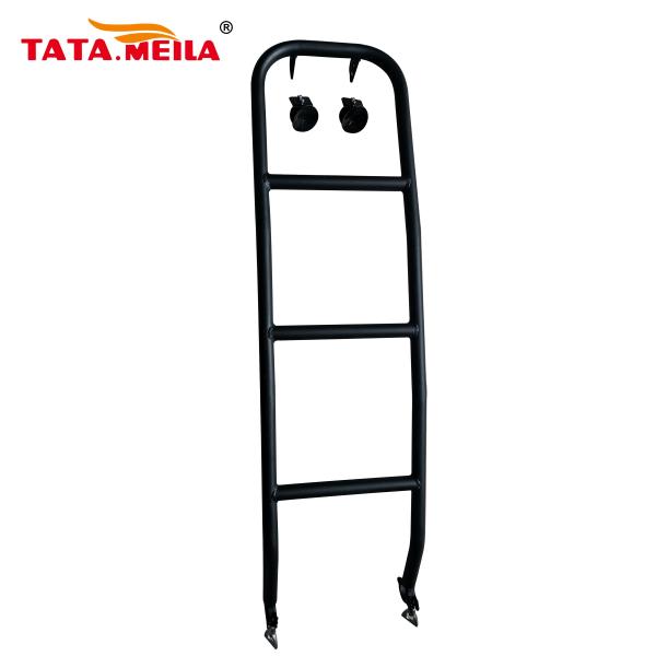 Universal Iron Steel SUV Side Ladder For Round Tube Roof Basket