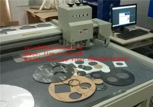 Cheap Non Metallic Gasket Graphite Compressed Fibre PTFE Sheet Cutting Machine for sale