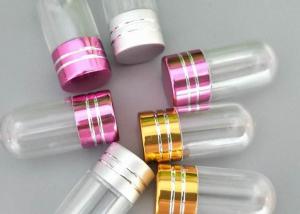 Cheap 16mm Clear Plastic Pill Bottles 3g Single Sexual Enhancer Capsule for sale