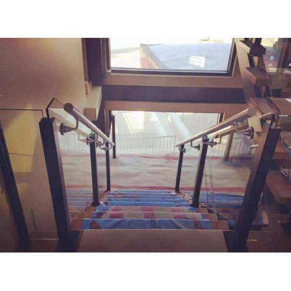 Glass swimming Pool Fence Spigots 0.3mm frameless Aluminum Balustrade