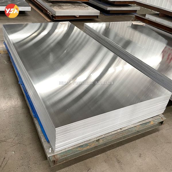 1000mm 1250mm 1500mm 2000mm 2600mm Wide 1060 1100 3003 3004 Aluminum Alloy Plate Custom Size Slit Trimmed Edge Anti Rust Bulk Container Shipment