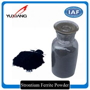 Cheap Barium / Strontium Ferrite Magnetic Powder Permanent Type Black Appearance for sale