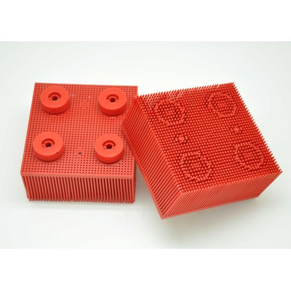 Red Nylon Bristle Round Foot Especially Suitable For Lectra Cutter 702583 / Cutting Machine Parts