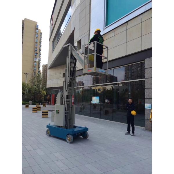 Premium Quality Self Propelled Vertical Mast Lift Manlift Aerial Work Platform Boom Lift 10m