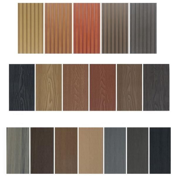 Outdoor Swimming Pool Waterproof WPC Wood And Plastic Composite Co-extruded Flooring Decking