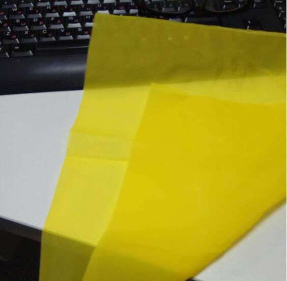 Yellow 80 - 48 Polyester Screen Printing Mesh for Textile ,115cm ~ 365cm width