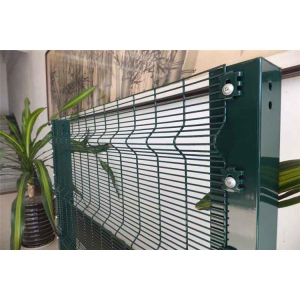 Q235 Residential Clearview Fence Hot Dipped Galvanized Prison Security Fence