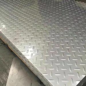 Cheap JIS SUS410 SUS420 Stainless Steel Checkered Plate Length 2000mm 2440mm 3050mm 3500mm for sale