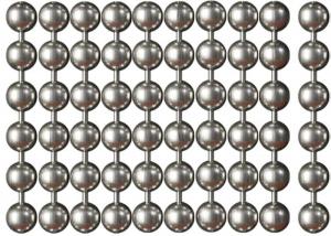 Cheap Metal Bead Curtain with Good Drooping and Lightweight Is Ideal Space Divider and Decoration Curtain for sale