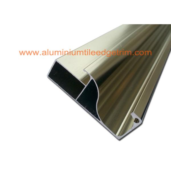 Polished Aluminium Cabinet Door Profiles , Aluminium Frames For Kitchen Cabinets