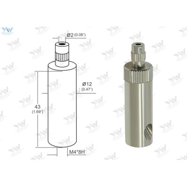 M4 Thread Aircraft Cable Adjustable Fittings With Self Locking Safety Caps