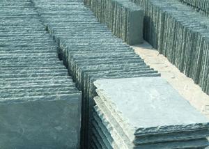 China Anti - Scratch Slate Tiles And Flagstone , Natural Stone Slate Roofing Tiles on sale