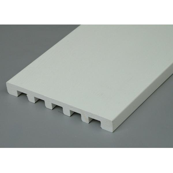 Non - Toxic White Decorative Trim Molding With 10ft Length , No Warping