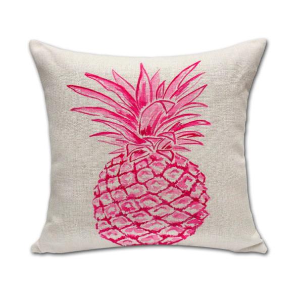 Throw Pillow Covers Pineapple Decorative Pillowcases Pillow Cushion Covers for Sofa Couch 18 x 18