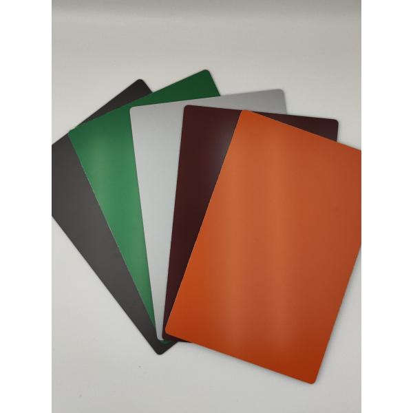 Custom Stone ACP Sheet 5mm High Gloss Anodized White Marble Texture