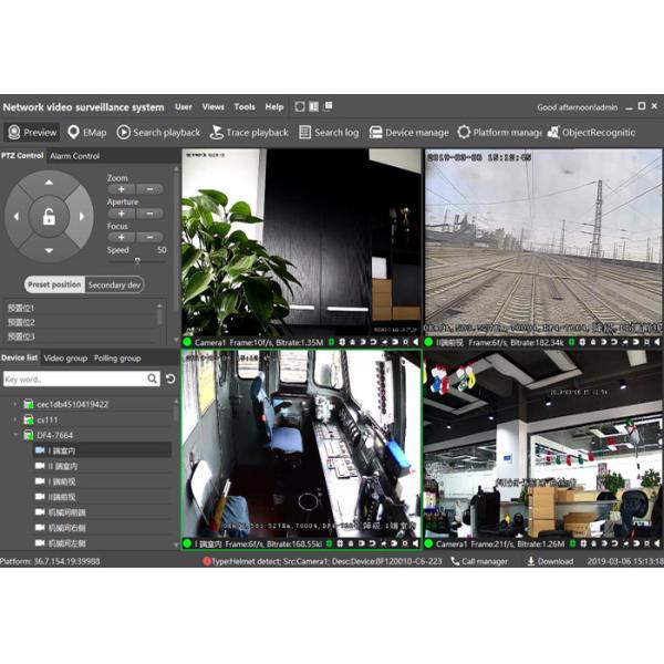 ICVS Network Security Surveillance Systems For Security Alarm Central Monitoring Station