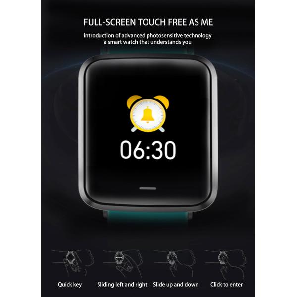 Hazel Full Heart Rate Smartwatch Touch Screen Smart Watch H19D Dynamic 1.3 Inch